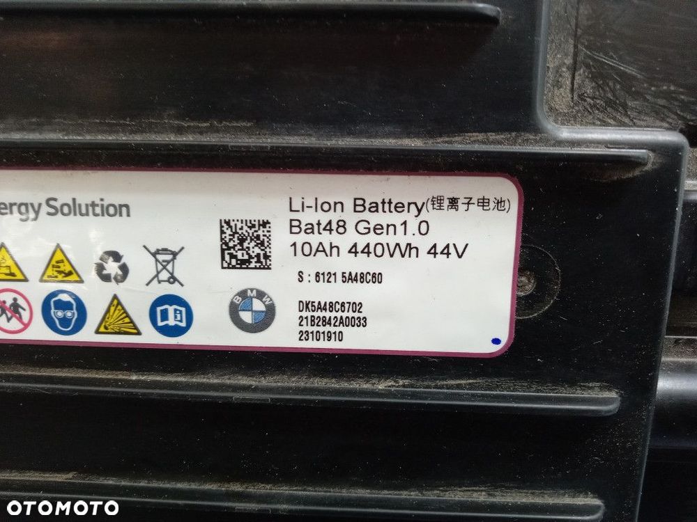 BMW X3 G01 G02 G30 AKUMULATOR LI-ON 10AH 5A48C60 - 2