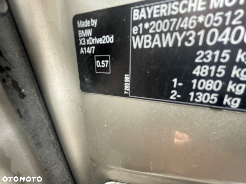 BMW X3 xDrive20d - 18