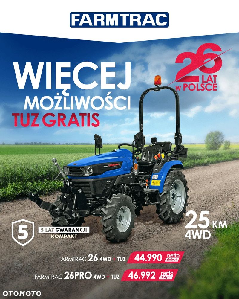 Farmtrac 26 4WD