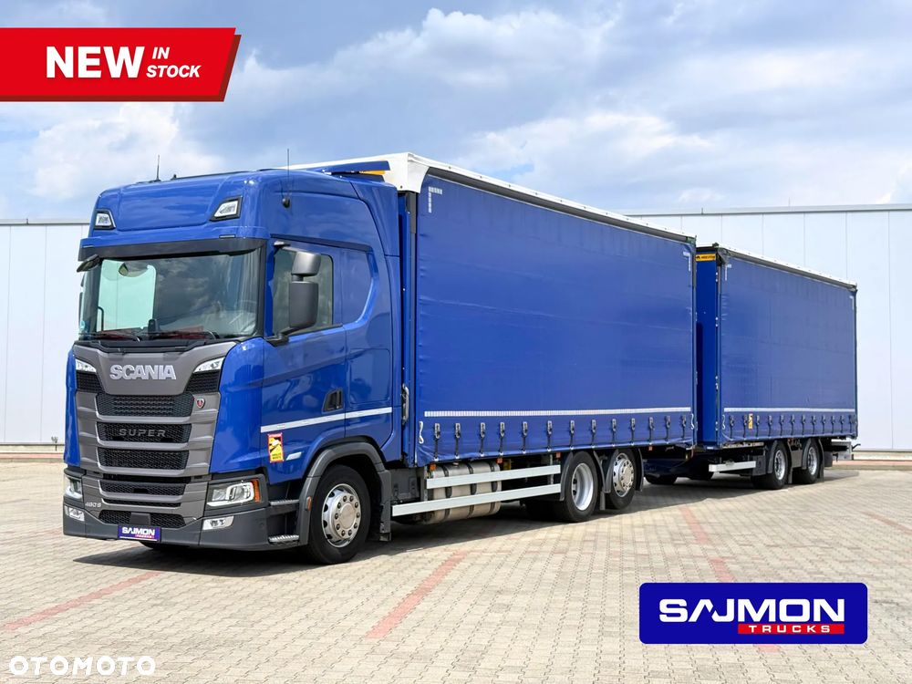 Scania SUPER / S460 / ZESTAW TANDEM 120M3 / PRZEJAZDOWY / SALON PL - 1