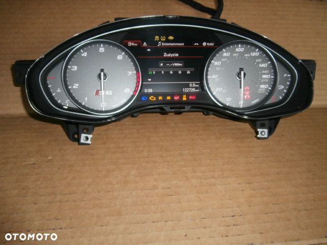 LICZNIK AUDI A6 C7 S6 4G0920981M ACC DISTRONIC NIGHT VISION MONTAŻ OCHRONA KOMPONENTU BENZYNA - 2