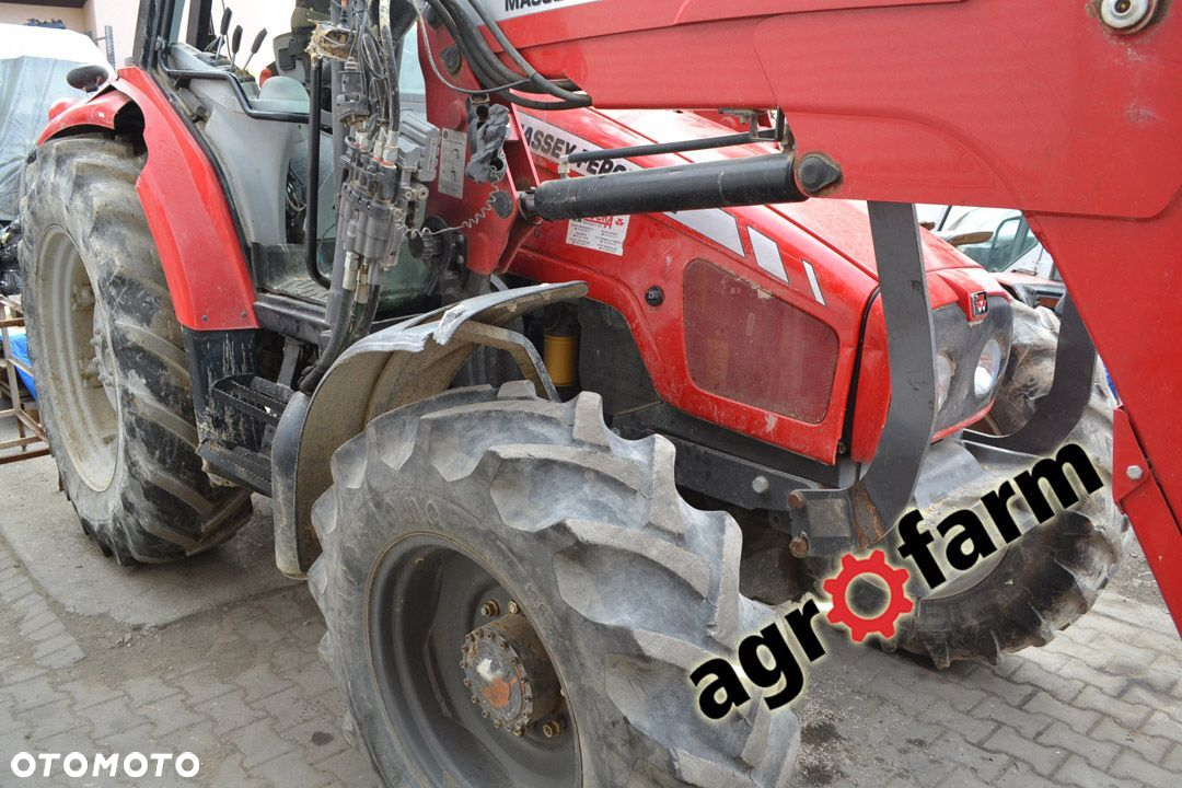 Massey ferguson 6455 6445 6465 części skrzynia silnik most oś zaczep synchronizator wał blok piasta - 3