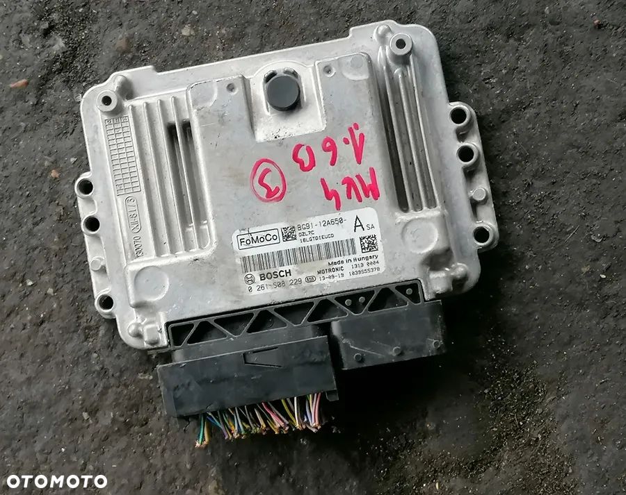 FORD MONDEO MK4 13r KOMPUTER STEROWNIK SILNIKA BG91-12A650-ASA - 1