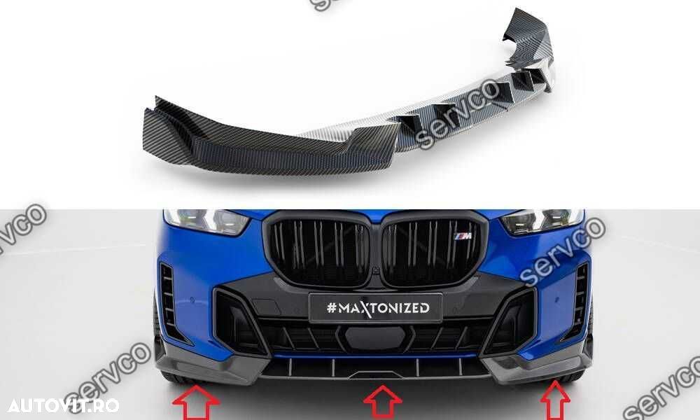 Prelungire bara fata Bmw X5 M-Pack G05 2023- v5 - Maxton Design Carbon - 1