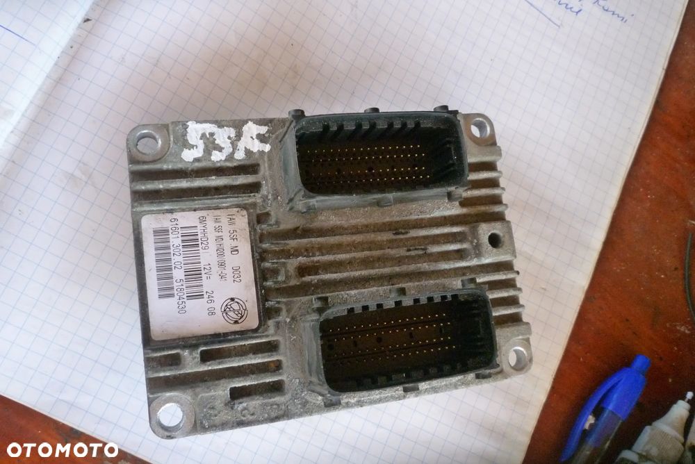 Sterownik komputer Fiat Linea 1.4 IAW5SF.MD 51804530 - 1