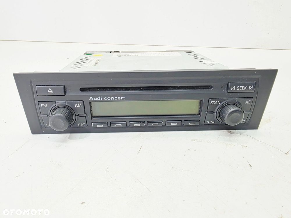 RADIO CD AUDI CONCERT AUDI A3 8P LIFT 1 DIN 8P0035186F - 7