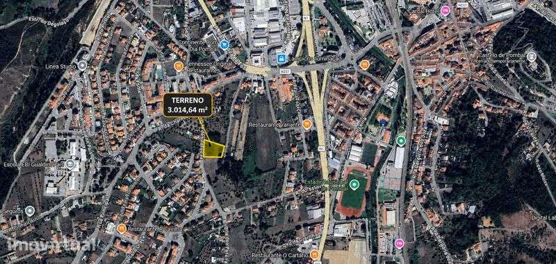 Terreno com projeto aprovado: 16 apartamentos e vistas sobre Pombal - Grande imagem: 5/10