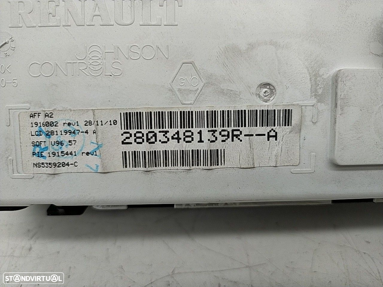 Display Rádio Renault Clio Iii Caixa (Sb_, Sr_) - 4
