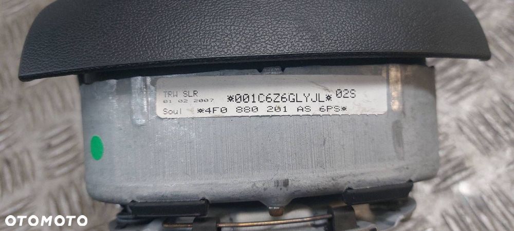 ZESTAW POSTRZAŁOWY MODUŁ AIRBAG PODUSZKA KIEROWCY KURTYNY PASY AUDI A6 C6 - 2