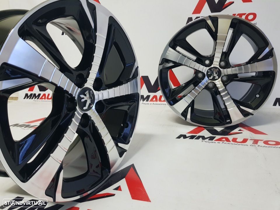 Jantes Peugeot 308 Diamant 17 - 5