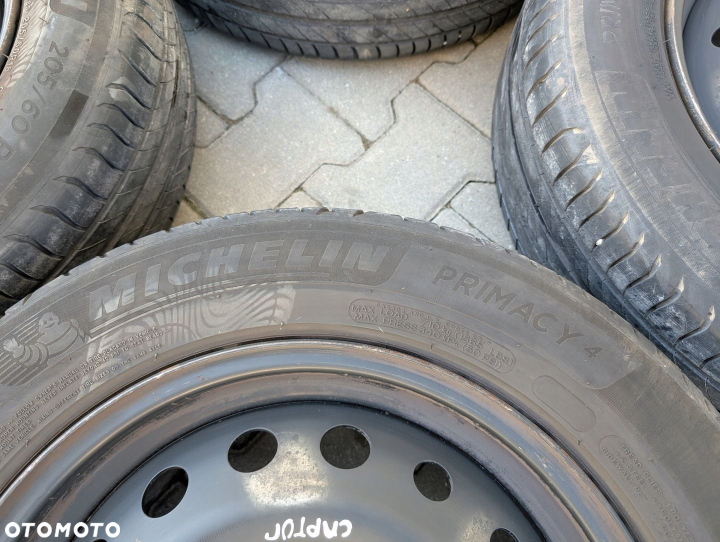 KOŁA OPONY LETNIE FELGI STALOWE 16 RENAULT CAPTUR I 13-16 4x100 6,5J ET40 - 9