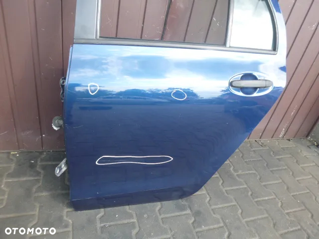 DRZWI LEWY TYŁ LEWE TYLNE TOYOTA YARIS II 8P4 05-09 KOMPLETNE - 10