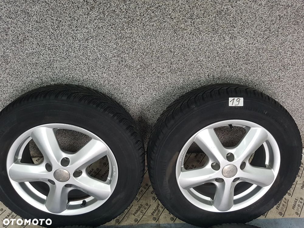 KOŁA ZIMOWE  VW GOLF V VI CADDY TOURAN SKODA 5X112 6JX15 195/65R15 - 4