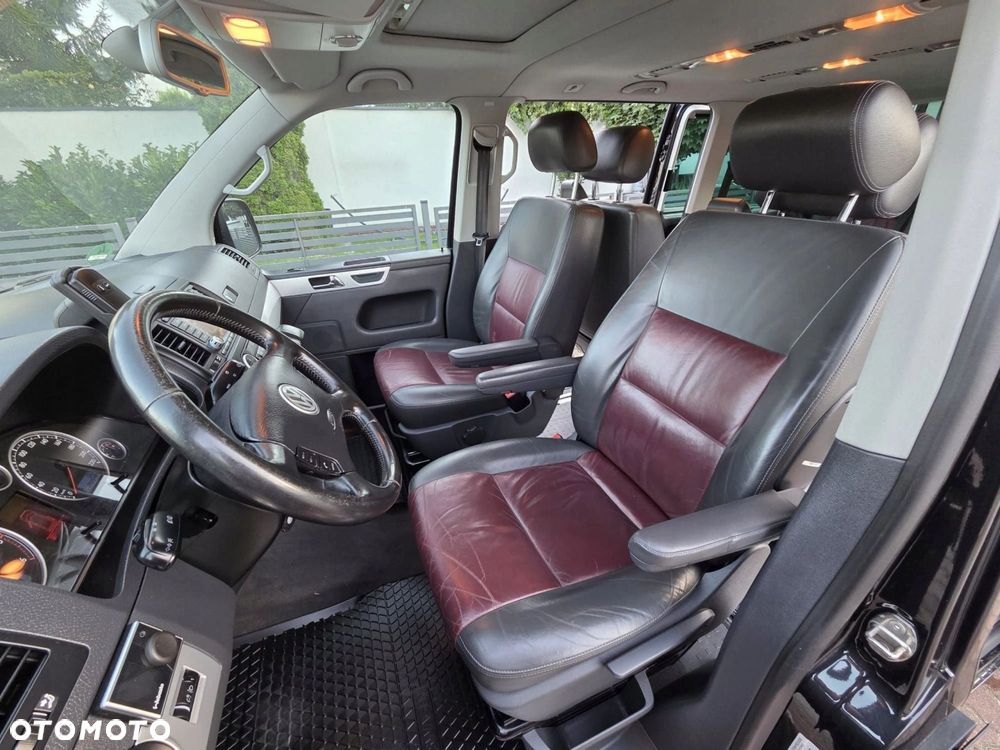 VW T5 T6 MULTIVAN HIGHLINE tapicerka szyny podłoga fotel 2drzwi SKÓRA - 3