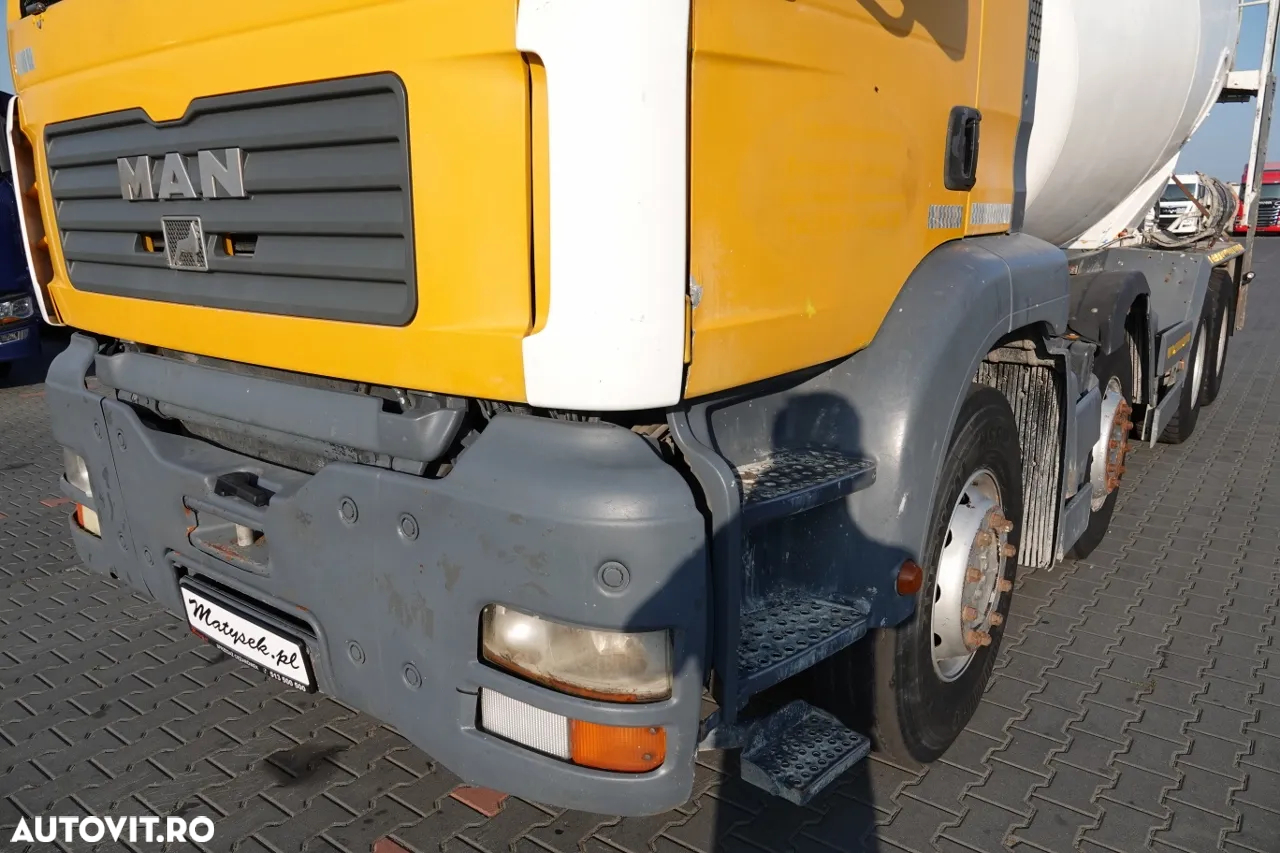 MAN TGA 35. 360 / 8x4 / LIEBHERR 9mc / BETONIERE / PEAR / MANUAL / BETONIERE / - 10