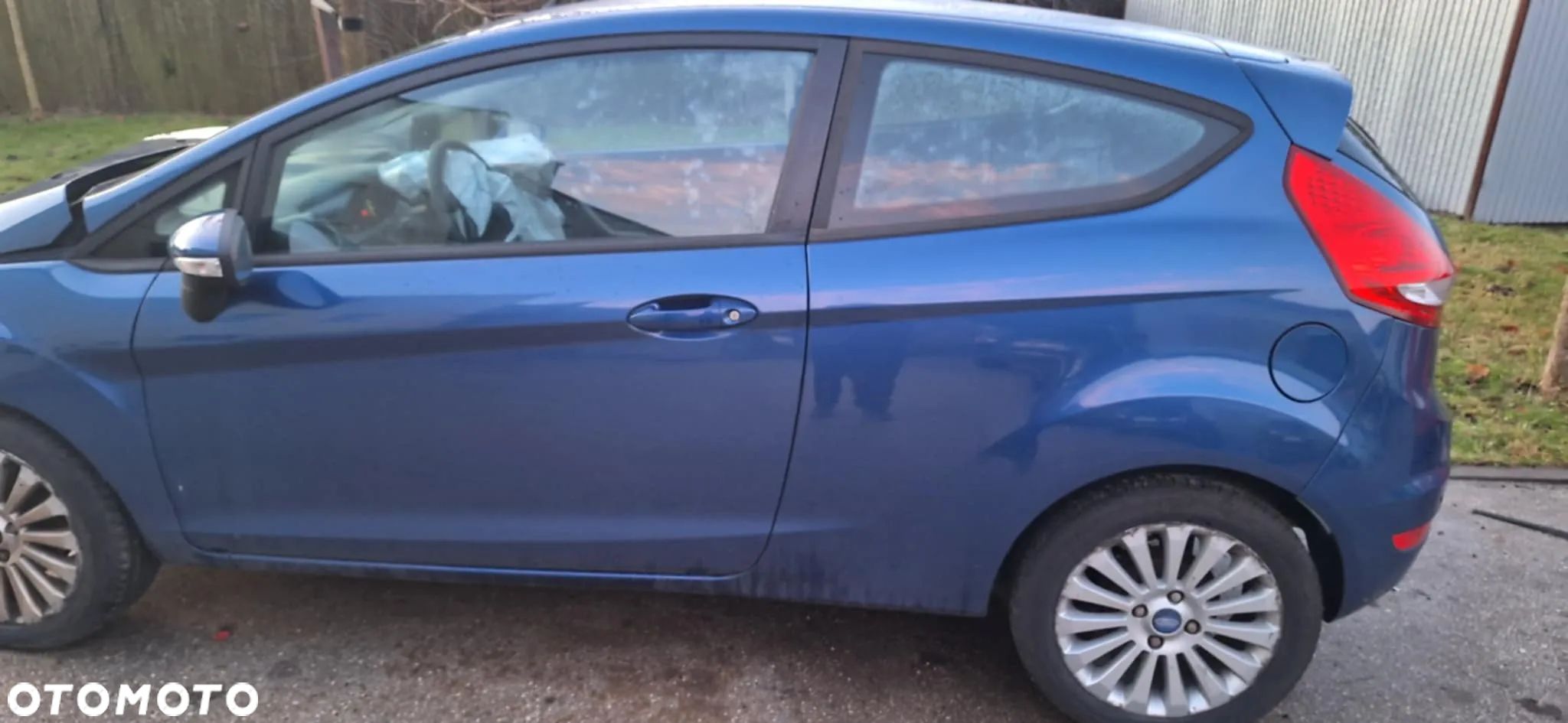 Ford Fiesta mk7 C9 3 drzwi lewy przód komplet - 1