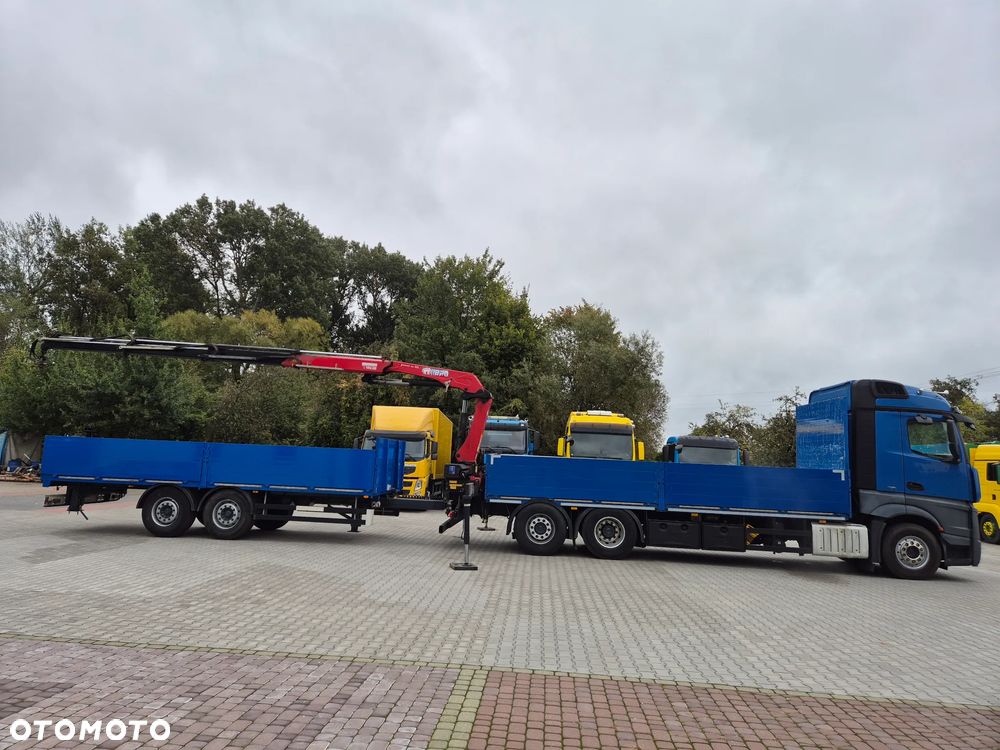 Mercedes-Benz ACTROS 2543 6X2 + HMF 1820 - 10