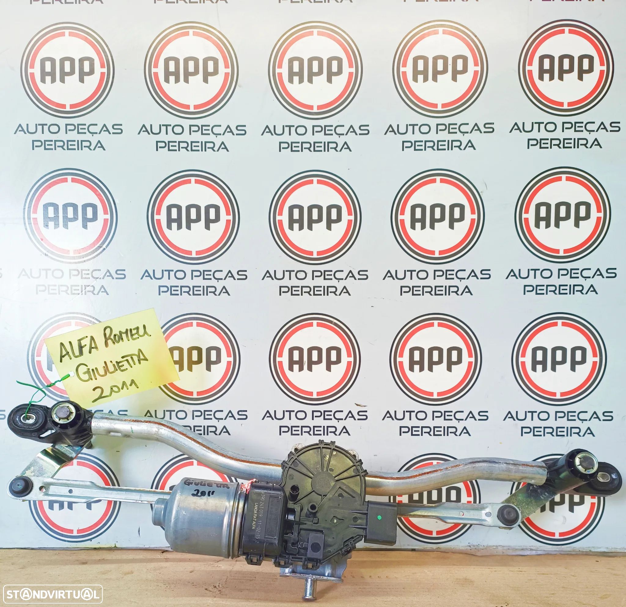 Motor limpa vidros frente Alfa Romeu Giulietta de 2011. - 1