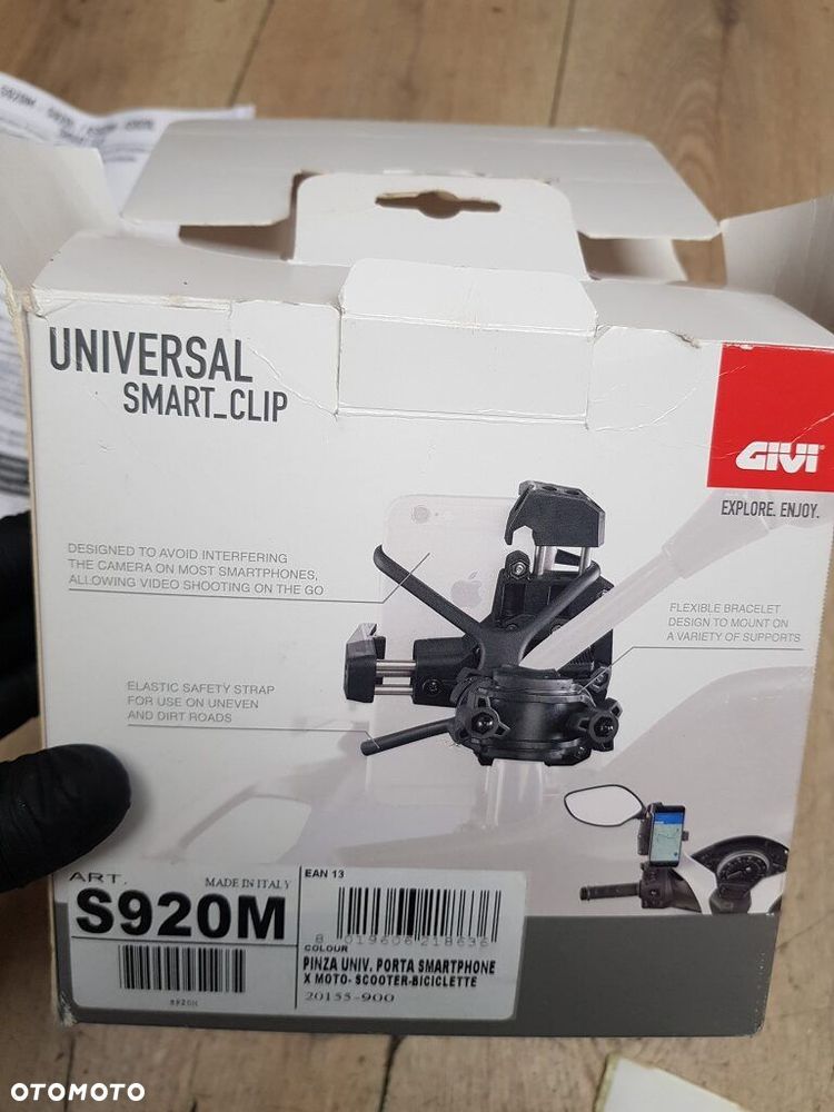 Uniwersalny uchwyt na nawigację smartfona Givi S920M - 9
