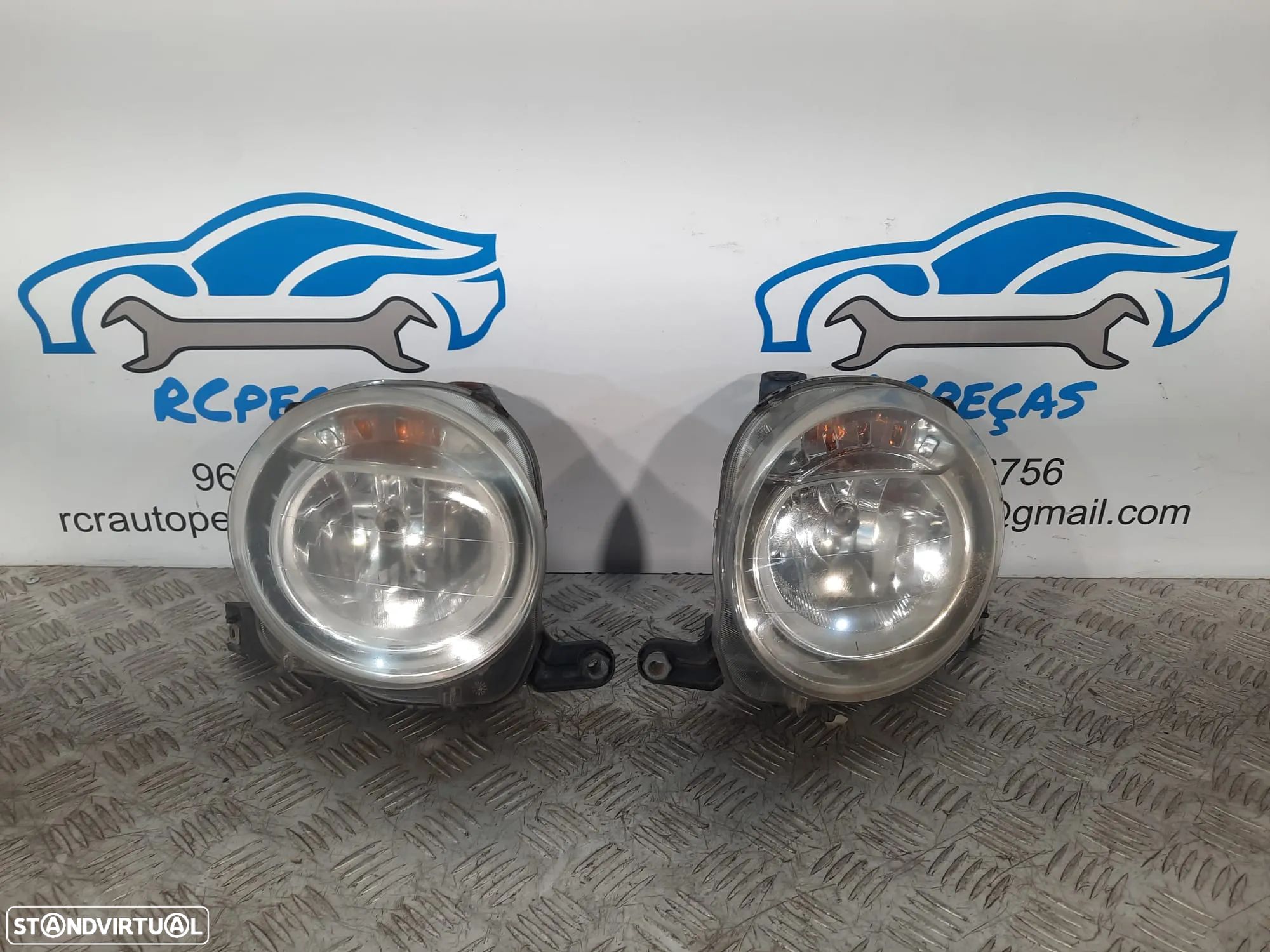 OTICA OTICAS ESQUERDA DIREITA FIAT 500 312 OPTICA OPTICAS FAROL FAROIS ORIGINAIS - 1
