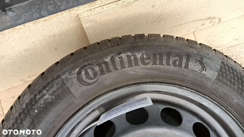 Koła stalowe opony zimowe Continental 205/60 R16 2023 VW Skoda Seat - 3