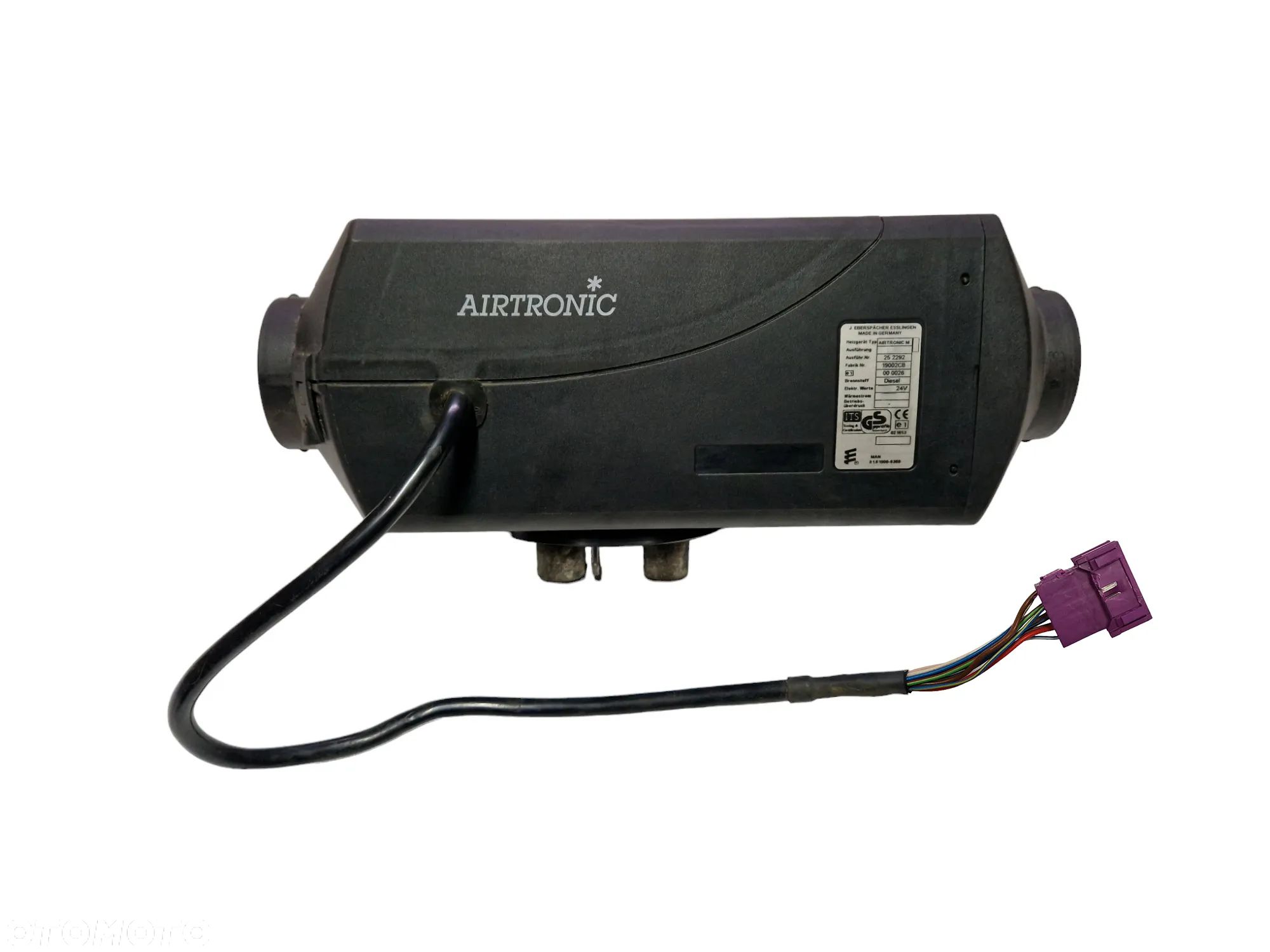 WEBASTO PIEC OGRZEWANIE POSTOJOWE DEWASTO EBERSRACHER AIRTRONIC D4S 40W 24V 3,5KW 81619006410 - 1
