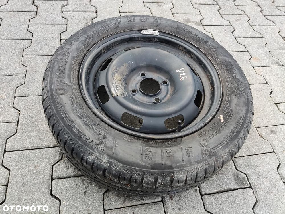 KOŁO DOJAZDOWE ZAPASOWE 15 PEUGEOT 208 I 2012-2019 4X108 - 5