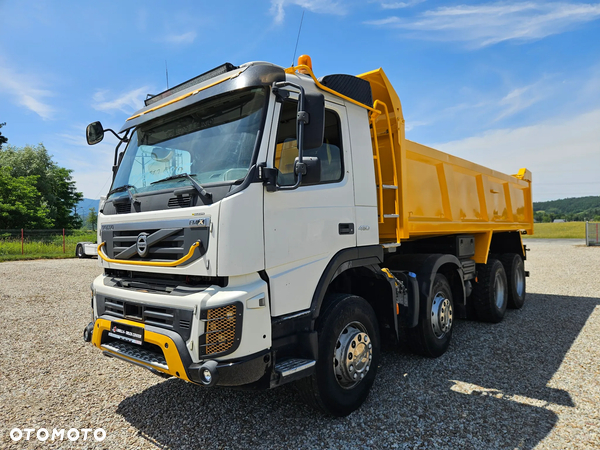 Volvo FMX 450 8X4 / EURO5 / MULDA / HYDRAULICZNA KLAPA /