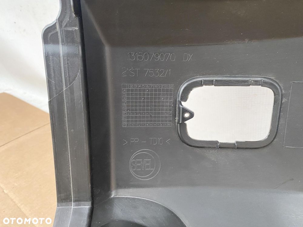 DUCATO BOXER JUMPER 17- NAROŻNIK ZDERZAK PRAWY PRZÓD LISTWA HALOGEN ORYG - 7