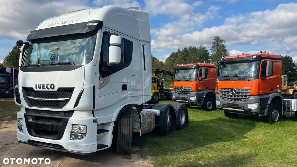 Iveco Iveco Stralis HIWay DMC 50 Ton 480XP 6x2 420 Tys km Regulowane Siodło (Nie Scania Pusher Volvo ) - 1