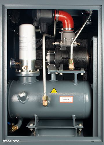 Kompresor Śrubowy 5,5kw zbiornik 300l wydajność 800L/min Kupczyk - 17
