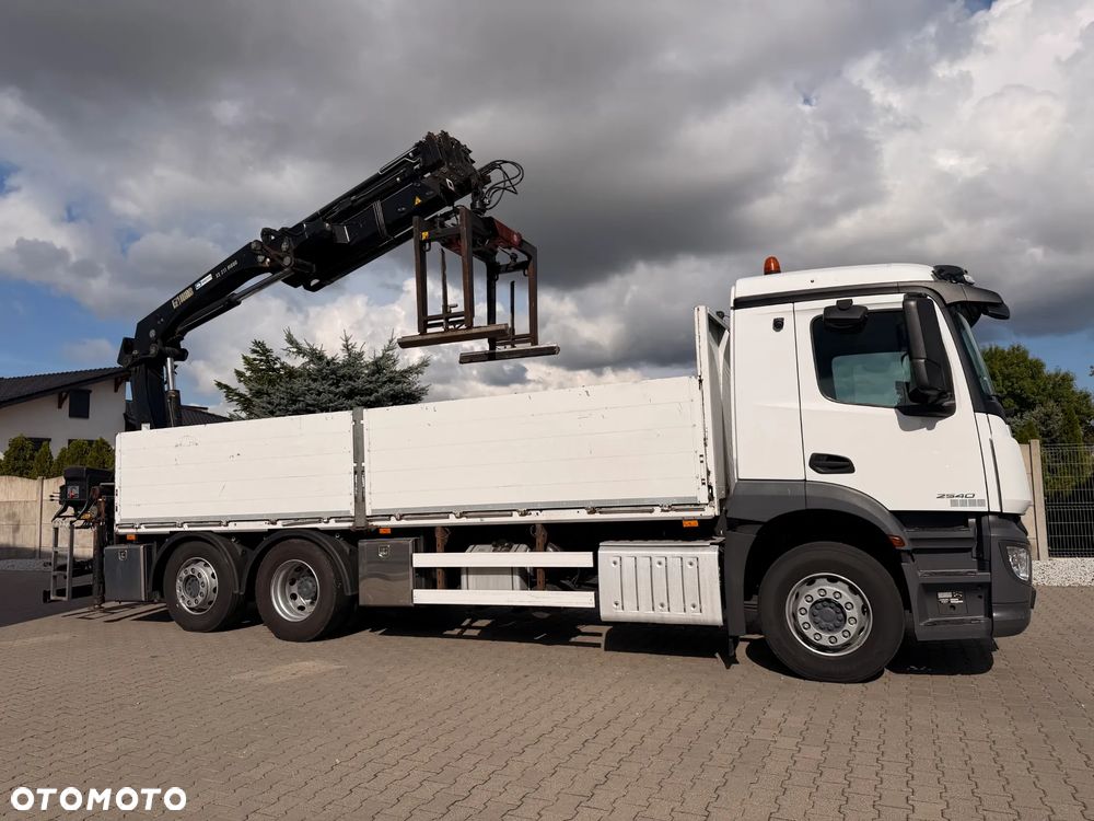 Mercedes-Benz ANTOS 2540/ HDS/ HIAB 211 EP-4 HIDUO/ Składany w Z/ PILOT - 6