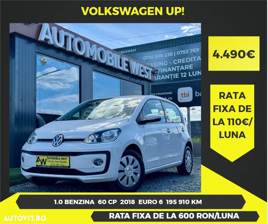 Volkswagen up! 1.0 White