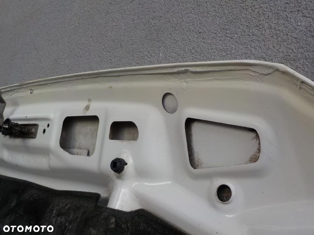 VW CRAFTER 06- MASKA KLAPA POKRYWA PRZÓD BIAŁA - 5
