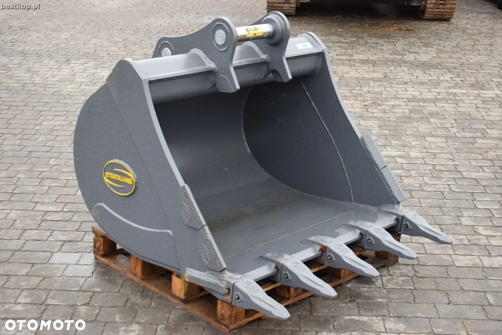 Strickland BT-13 HD 120 cm Łyżka kopiąca z zębami na złącze typu Miller Ø65 0.9m3 120cm - 2