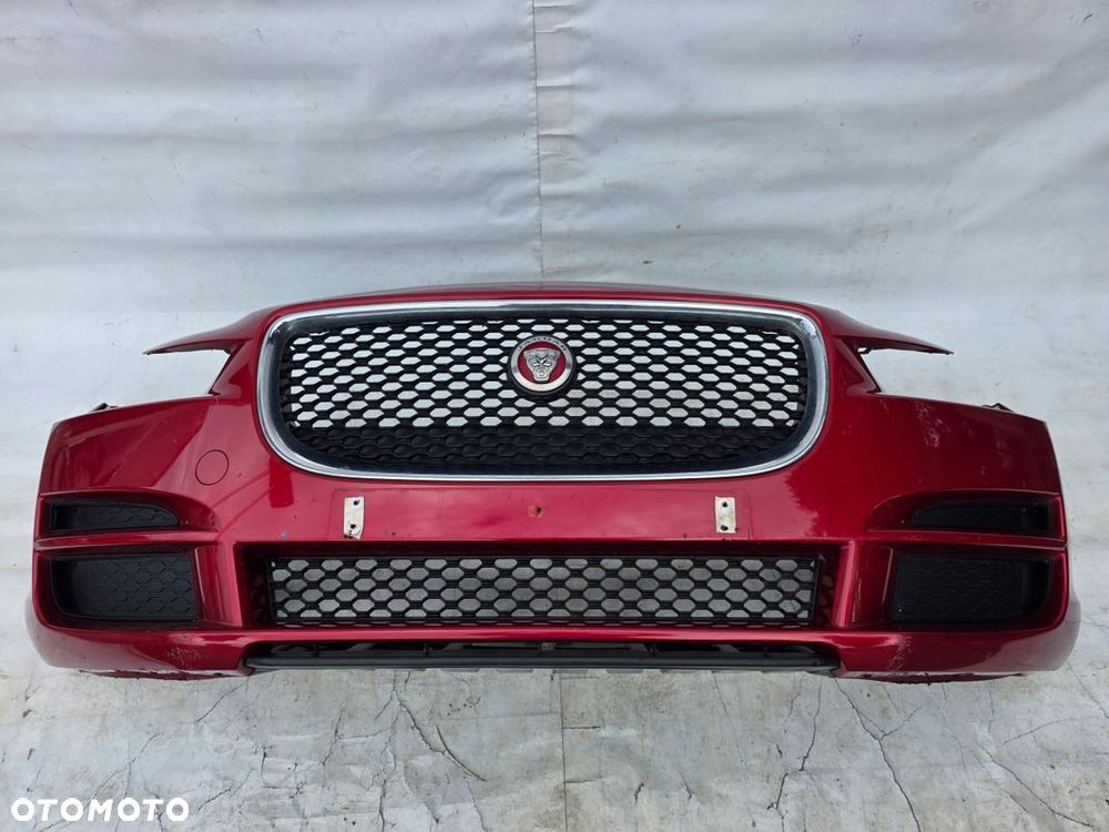 JAGUAR XE X760 GX73 ZDERZAK PRZEDNI PRZÓD + ATRAPA PŁYTA 6X PDC - 1