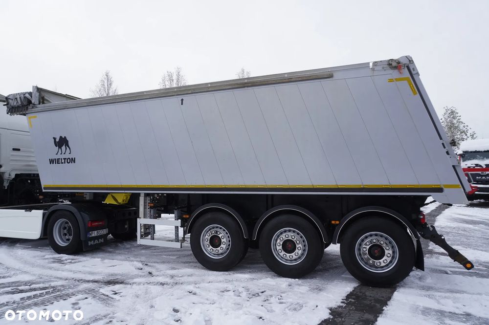 MAN TGX 18.510 E6 4×2 / Kab. sypialna / 2023 / Wielton NW-3 / poj. 38m3 - 12