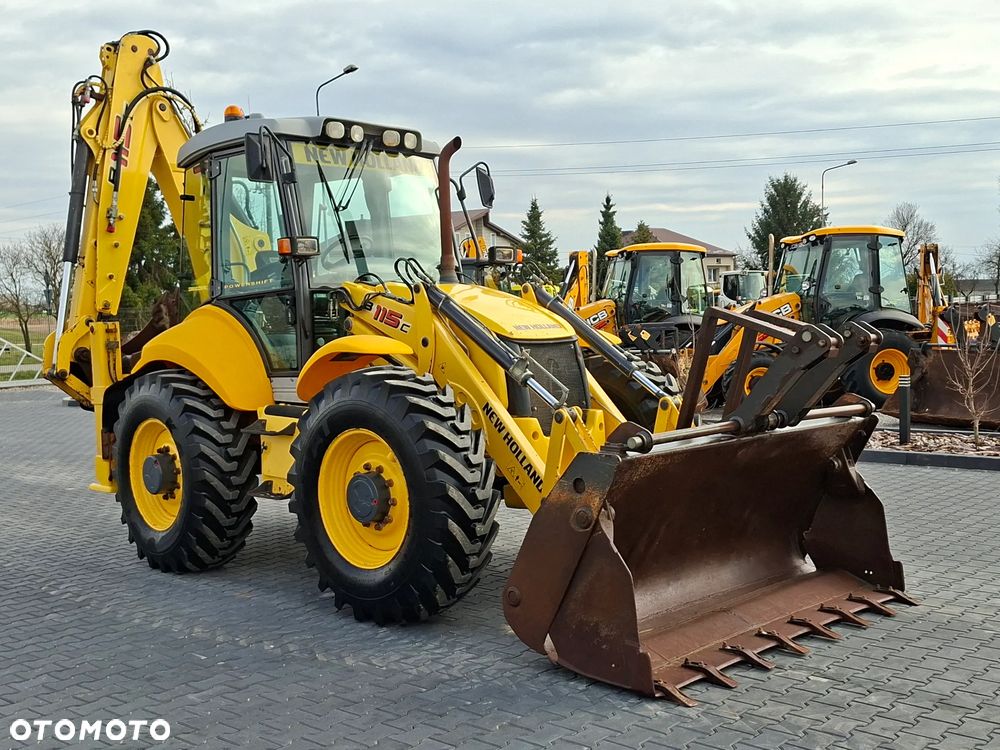 New Holland B115 C / Joystick / Koparko Ładowarka / - 13