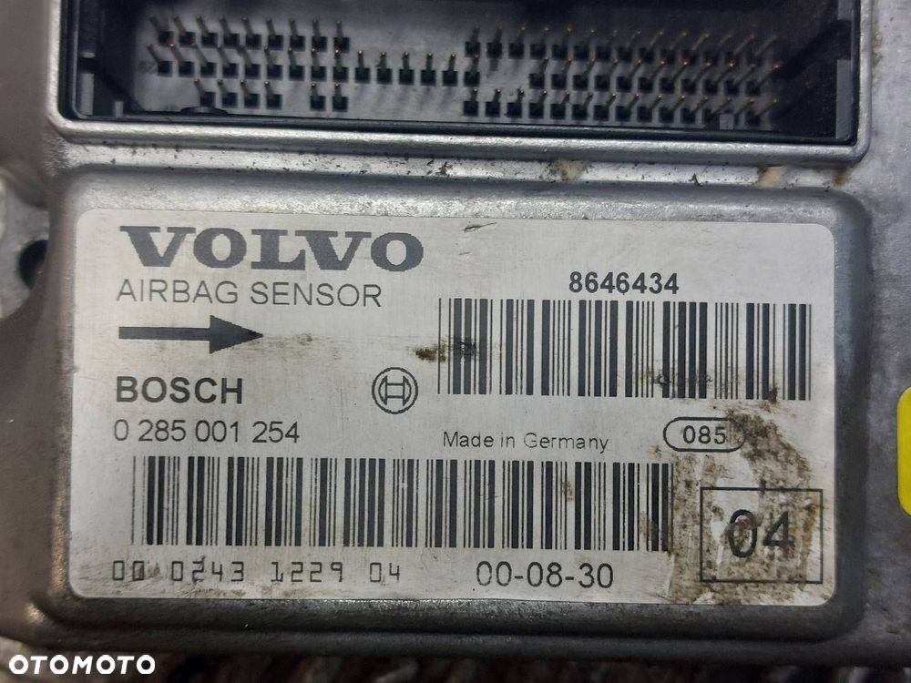 MODUŁ SENSOR STEROWNIK PODUSZEK AIRBAG + PODUSZKA KIEROWCY VOLVO S80 I - 2