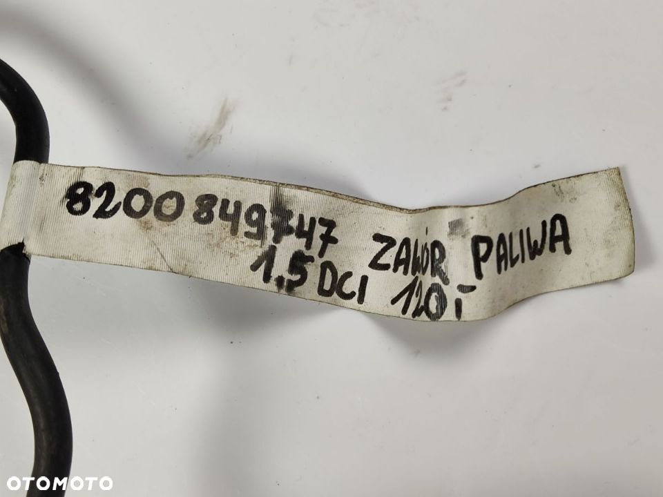 RENAULT 1.5 DCI Zawór Paliwa 8200849747 - 8