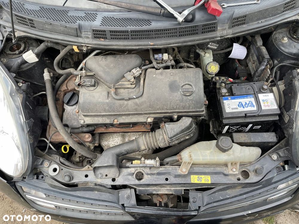 nissan micra k12 1.2 16v 65km CG12DE silnik kompletny sprawny film 245tyś