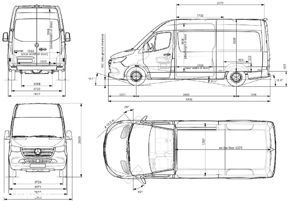 Mercedes-Benz Sprinter 317 Furgon Standard L2H2 - 3