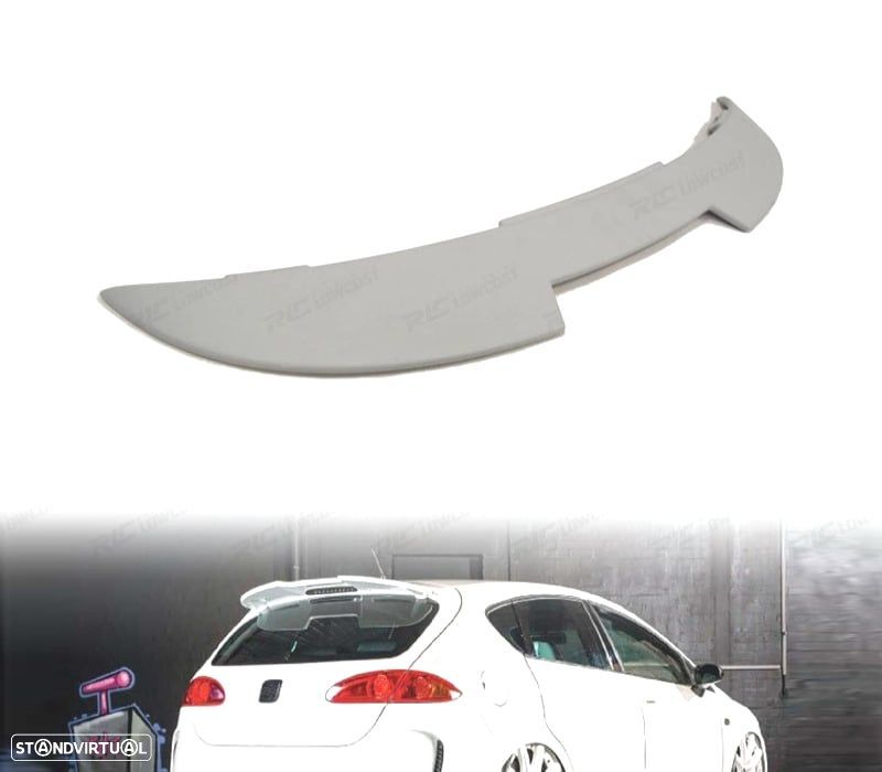 AILERON SPOILER TRASEIRO SEAT LEON II CUPRA LOOK 09-12 - 1
