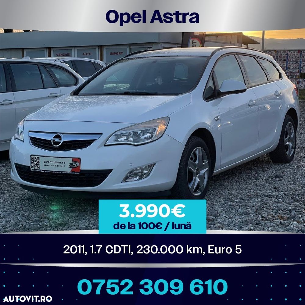 Opel Astra 1.7 CDTI DPF Selection