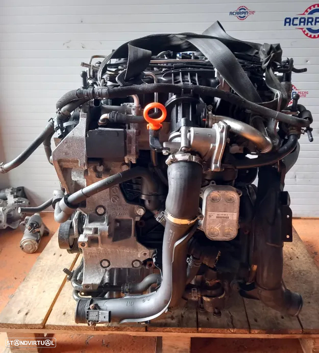Motor VW Polo 6R/Golf VI/Seat Ibiza/Leon/Toledo 1.6 Tdi Ref: CAY - 2