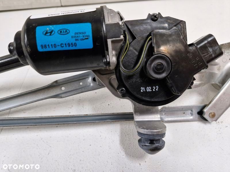 HYUNDAI KONA I 1 MECHANIZM SILNICZEK WYCIERACZEK PRZÓD EUROPA 98110-C1950 - 2