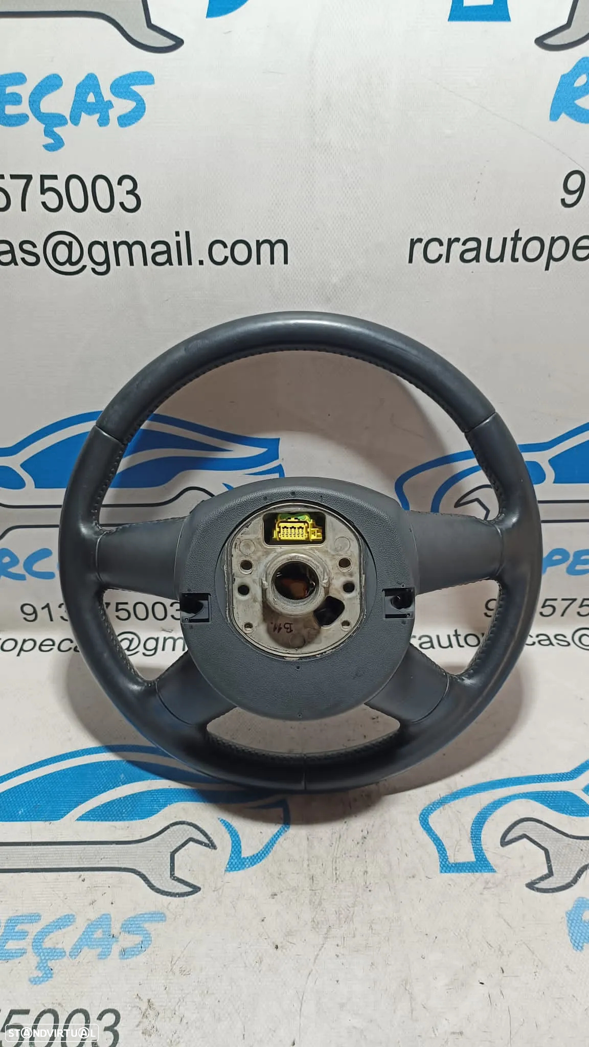 .VOLANTE GUIADOR COMPLETO AUDI A4 B8 8K0419091B 8K0419091 A3 8P A4 B7 A5 8T A6 C6 PELE AIRBAG COMANDOS MULTIFUNÇÕES CONTROLO - 5