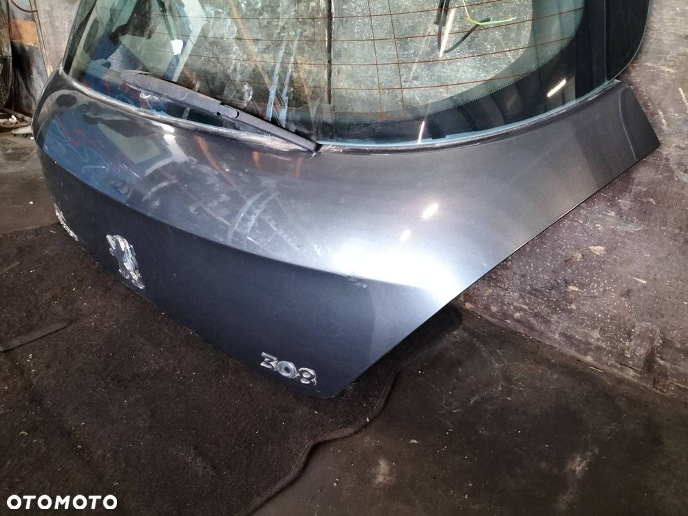 KOMPLETNY TYŁ KLAPA BAGAŻNIKA ZDERZAK TYŁ LAMPY PEUGEOT 308 T7 HB KTPD - 17