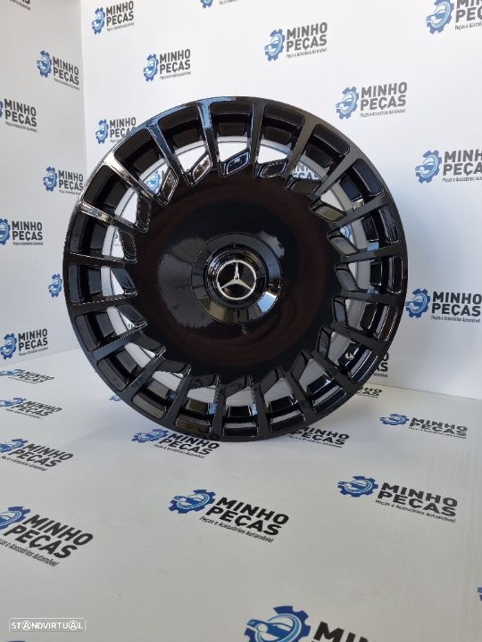 Jantes Mercedes Class S Maybach em 20 Preto Brilho - 8