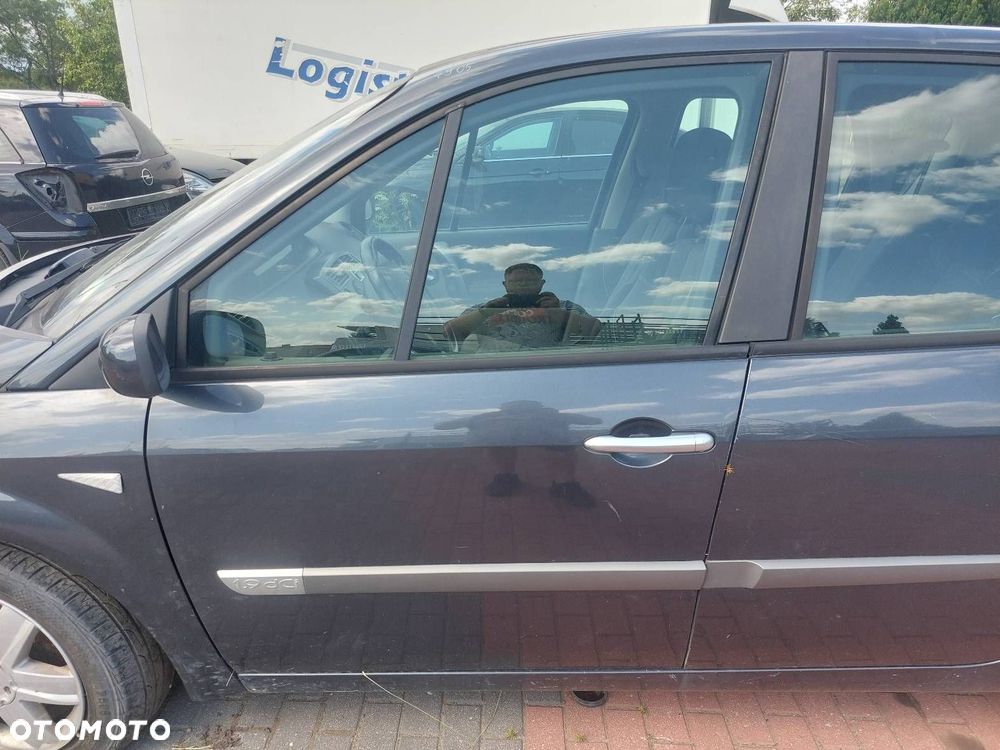 DRZWI KOMPLETNE LEWY PRZÓD RENAULT SCENIC II TEB66 - 1